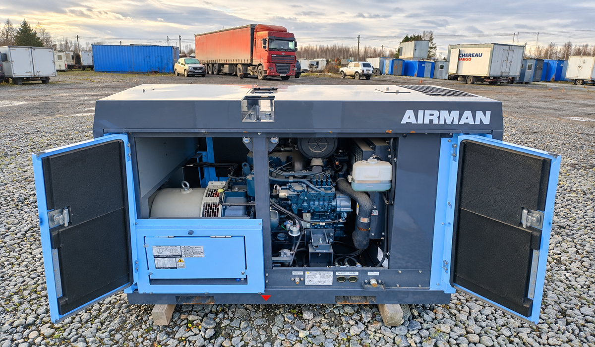 Дизельный генератор Airman SDG45S 33 кВт, б/у